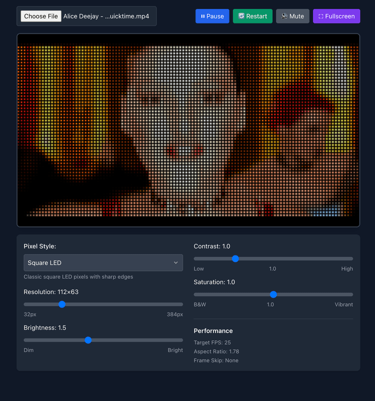 Jumbotron Simulator — See your name in lights at a major sporting event.