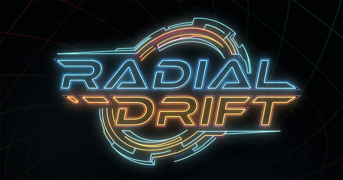Radial Drift — One finger. One mistake ends the run.
